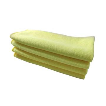 FBK 超细纤维珍珠巾，510450-4 黄色 30*40cm 10条/包 售卖规格：1包