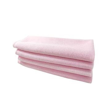 FBK 超细纤维珍珠巾，510450-9 粉色 30*40cm 10条/包 售卖规格：1包