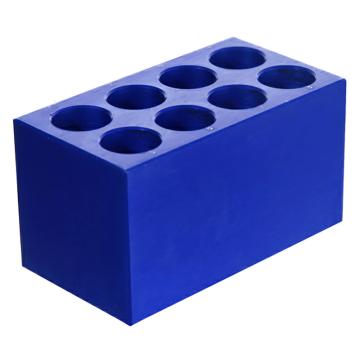 垒固 铝制冰盒，5ml/10ml、8孔，W-022406 售卖规格：1个
