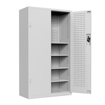 锴源 通门带网工具柜，KY-G002,白色 1800×1000×500mm 售卖规格：1个