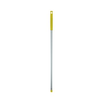 食安库 铝杆 长度850mm 扫帚扫把地刷杆 黄色，140036