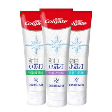 高露洁/Colgate 牙膏，劲白小苏打美白120g 售卖规格：1支