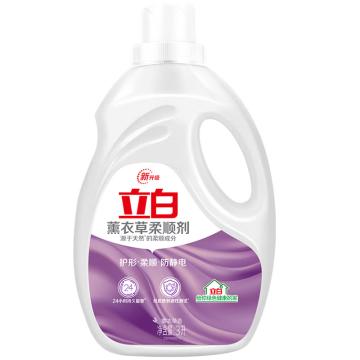 立白/LIBY 衣物柔顺剂，薰衣草香3L 售卖规格：1瓶