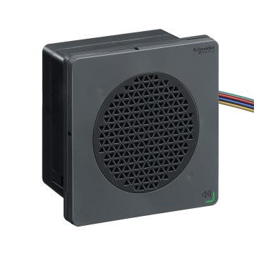 施耐德电气 进口 XVS声音报警器，XVSV9BBN 可编辑语音报警器(DIN96)-12/24 DC-NPN-黑 售卖规格：1个