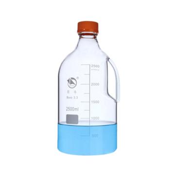 蜀牛 带手柄玻璃丝口瓶，2500ml，B-036701 售卖规格：1个
