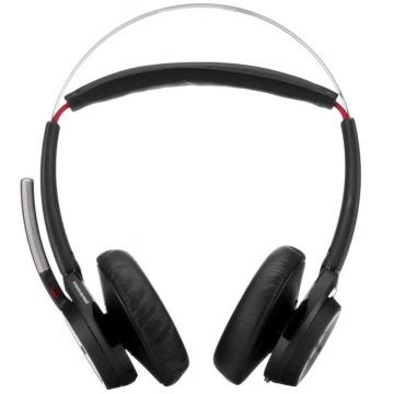 博诣/Poly 头戴式双耳无线蓝牙耳机，B825 主动降噪 商务耳麦 FocusUC 售卖规格：1套