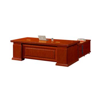 企诺 总裁班桌经理桌油漆班台木质老板桌，QN-KJ-CT2460 2400W*1100D*760H 售卖规格：1张