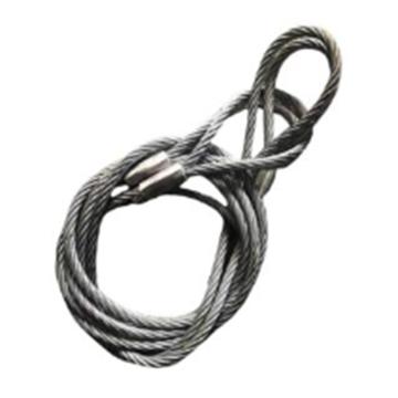 Raxwell 镀锌钢芯钢丝绳，规格：Φ7.7mm，6*19，不涂油