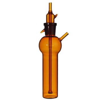 垒固 喷泡氏吸收瓶，B-013725 100ml，棕色 售卖规格：1支