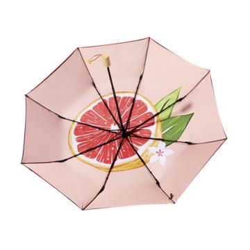 蕉下 果趣系列三折傘，遮陽傘太陽傘 西柚