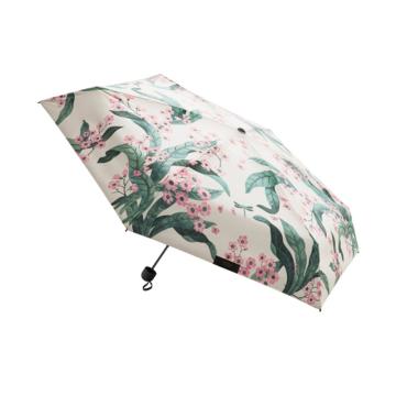 蕉下 口袋系列五折傘，遮陽傘太陽傘 花影