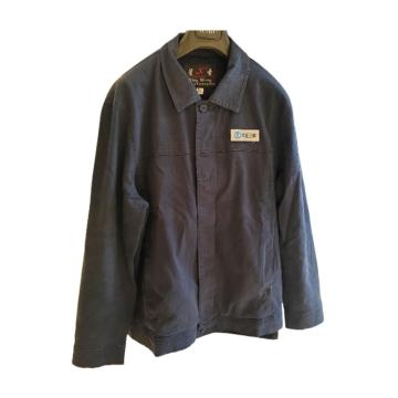 蓝士 春季工作服套装，LS2207春藏蓝-185 100%全棉，藏蓝色（同款20套起订） 售卖规格：1套