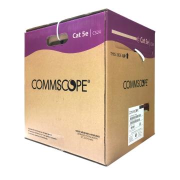 康普/COMMSCOPE 超五类单屏蔽CS24百兆FTP双绞线网线，219413-2/CS24 售卖规格：305米/箱