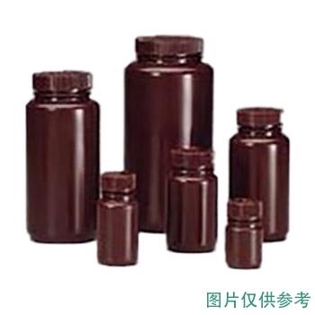 CNW 琥珀色广口瓶，琥珀色高密度聚乙烯；琥珀色PP螺旋盖，250mL容量，SGEQ-2121250-12 12/袋 售卖规格：1个