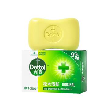 滴露/Dettol 健康抑菌香皂，3165026 松木清香115g 售卖规格：1块