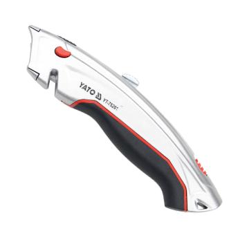 易尔拓/YATO 重型折叠美工刀 实用刀，YT-75201 60*30MM 售卖规格：1把