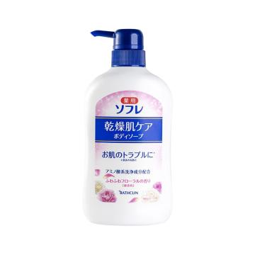 巴斯克林 沐浴露，舒芙蕾草本滋养（自然花香型）550ml 售卖规格：1瓶