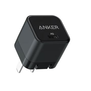 安克（Anker） 小魔方快充充电器，A2149 适用iPhone12/11/Xs/8/华为/小米充电头 黑