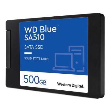 西部数据/WD 固态硬盘，WDS500G3B0A 500GB SSD固态硬盘 SA510 SATA Blue系列五年质保 售卖规格：1块