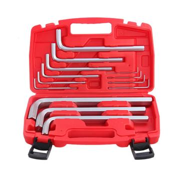 力易得 力易得ENDURA 13件公制加长平头内六角组套，1.5-19mm，E1586