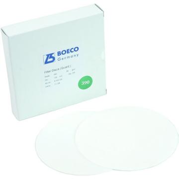 必高/BOECO 390-绿标慢速 定量滤纸，孔径3-5 µm，φ90mm，FTR3.103.090 售卖规格：100张/包