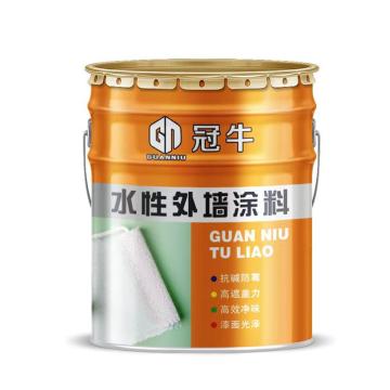 冠牛/GN 外墙涂料，绿豆色 20kg/桶 售卖规格：20公斤/桶