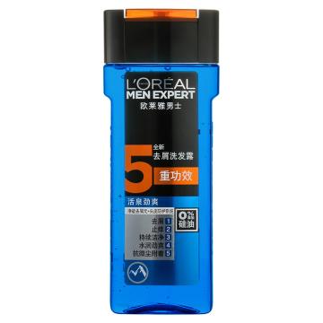 欧莱雅/LOREAL 洗发露，活泉劲爽400ml 男士去屑 售卖规格：1瓶