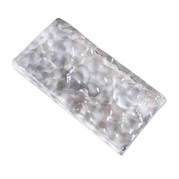 哈德威 玻璃砖，冰晶薄片-磨砂22*100*200mm 每25块配一支高透水晶胶 售卖规格：25块/包