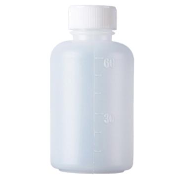 BKMAM 塑料小口试剂瓶，60mL，BK-PMB0060，130112007 售卖规格：1个