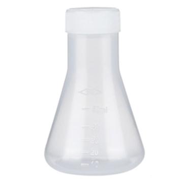 BKMAM 塑料三角烧瓶直口加盖（锥形瓶），50mL，BK-PTF0050-S，130110001 售卖规格：1个