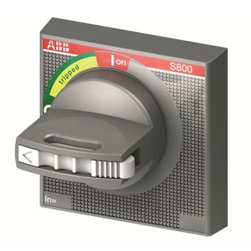 ABB S800PV-S系列光伏专用微型断路器附件 旋转手柄 (门上安装)，S800-RHE-H