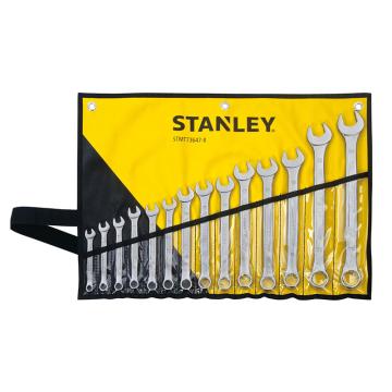史丹利/STANLEY 止滑两用扳手套装8-24mm，14件套，STMT73647-23 售卖规格：1套