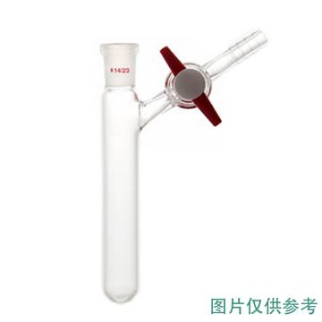 亚速旺/Asone 磨口筒形反应管(四氟旋塞) 10ml 19/26，CC-6691-01 售卖规格：1个