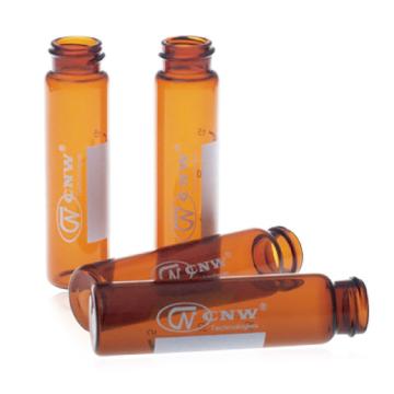 CNW 20-400 棕色螺纹口22mL样品存储瓶（带书写），VAAP-324020E-2385A-100 100只/纸盒 售卖规格：1盒
