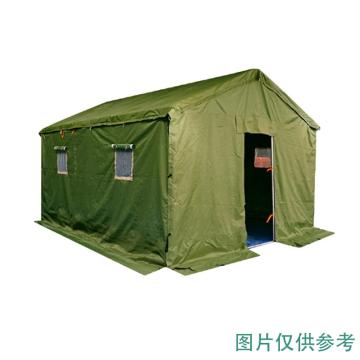 京路发 施工帐篷A级，JLF-SG军绿色8*5*2.7（顶高）m 顶布：像素布，围布：牛津布 售卖规格：1顶