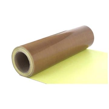 美澳 特氟龙PTFE玻璃纤维布耐高温胶带，1013J，棕色，带离型纸，0.13mm*1000mm*10m 售卖规格：1卷