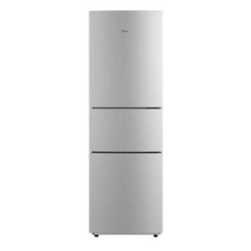 美的 三门电冰箱，BCD-210TM(ZG) 直冷，三级能效 售卖规格：1台