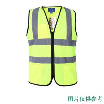 博迪嘉 荧光黄反光背心，L，CN034-L(非质量问题不退换)含华为logo 售卖规格：1件