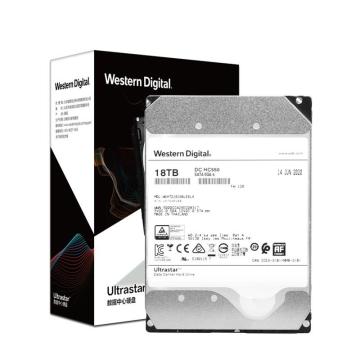 西部数据/WD 企业级硬盘，WUH721818ALE6L4 HC550 18TB SATA6Gb/s 7200转512M 氦气密封 售卖规格：1个