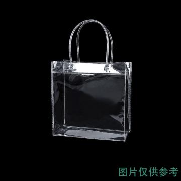 安赛瑞 透明手提袋，240276 25×25×9cm 正方形 售卖规格：25个/捆