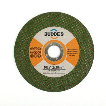 巴蒂士/Buddies 绿色超薄切割片，602902 107*1.2*16 售卖规格：1000片/箱