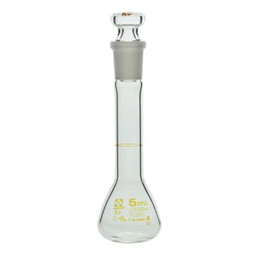 柴田科学/SIBATA 容量瓶，1-8654-21-57 5ml，A级，白色，附中文校准证书 售卖规格：1个