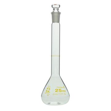 柴田科学/SIBATA 容量瓶，1-8654-24-57 25ml，A级，白色，附中文校准证书 售卖规格：1个