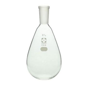 柴田科学/SIBATA 通用磨口平底茄型烧瓶 19/38 200ml，3-5927-03 售卖规格：1个