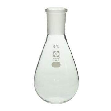 柴田科学/SIBATA 通用磨口平底茄型烧瓶 29/42 200ml，3-5929-03 售卖规格：1个