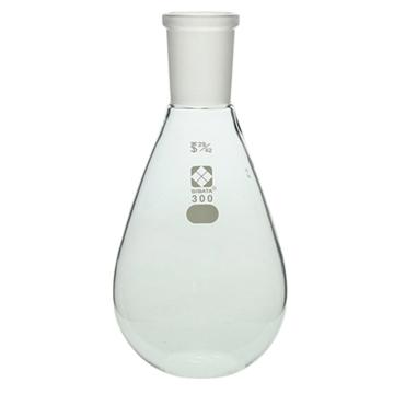 柴田科学/SIBATA 通用磨口平底茄型烧瓶 29/42 300ml，3-5929-04 售卖规格：1个