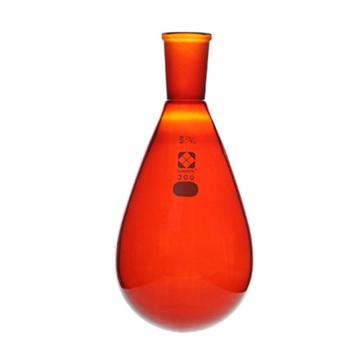 柴田科学/SIBATA 通用磨口茄型烧瓶(茶褐色) 24/40 300ml，3-5921-06 售卖规格：1个