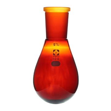 柴田科学/SIBATA 通用磨口茄型烧瓶(茶褐色)，29/42，100ml，3-5922-04 售卖规格：1个
