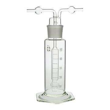 柴田科学/SIBATA 洗气瓶，014640-500，500ml，61-4424-66 售卖规格：1套