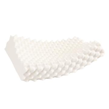 水星家纺 乳胶枕，（狼牙颗粒）58×37cm×11-13cm 白色（送外枕套+内枕套） 售卖规格：1只